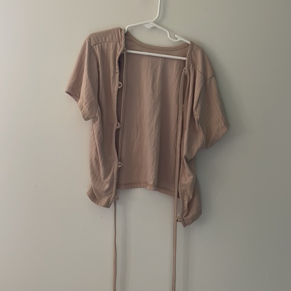 Women’s tie crop top - Picture 3 of 6